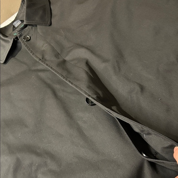 Jean-Paul Germain Men's Black Lined Trench/Overcoat. NWT. 42R - Picture 11 of 16